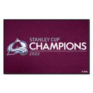 Colorado Avalanche 2022 Stanley Cup Champions Starter Mat