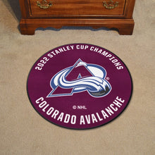 Colorado Avalanche 2022 Stanley Cup Champions Roundel Mat