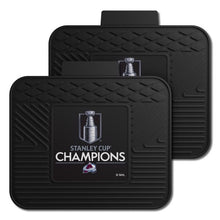 Colorado Avalanche 2022 Stanley Cup Champions Utility Mats Set of 2