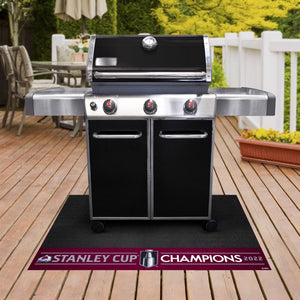 Colorado Avalanche 2022 Stanley Cup Champions Grill Mat