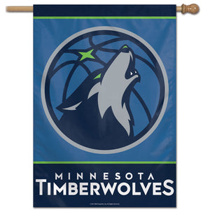 Minnesota Timberwolves Vertical Flag 28"x40"                                                                          