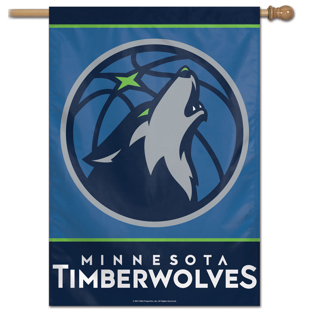 Minnesota Timberwolves Vertical Flag 28