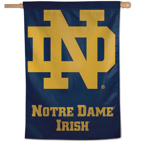 Notre Dame Fighting Irish Mega Logo Vertical Flag - 28