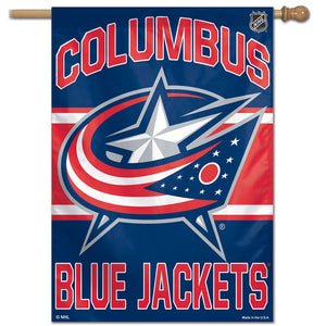 Columbus Blue Jackets Vertical Flag 28"x40"                                                                             