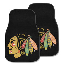 Chicago Blackhawks 2-Piece Carpet Car Mats - 18"x27"