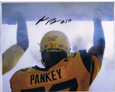 Football memorabilia Adam Pankey WVU signed 8x10 photo from Sports Fanz