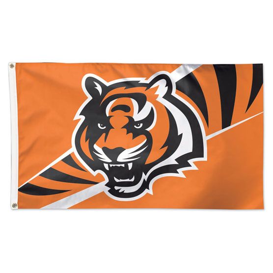 Cincinnati Bengals Deluxe Flag - 3'x5'