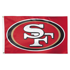 San Francisco 49ers Deluxe Flag - 3'x5'
