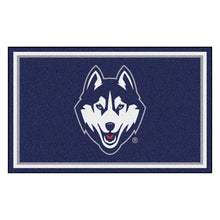 Connecticut Huskies Plush Rug - 5'x8'