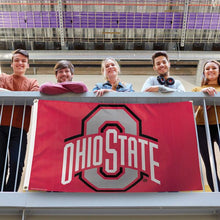 Ohio State Buckeyes Logo Deluxe Flag - 3'x5'