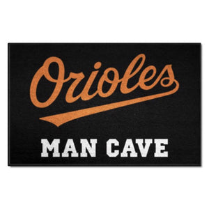 Baltimore Orioles Man Cave Script Starter Mat - 19"x30"