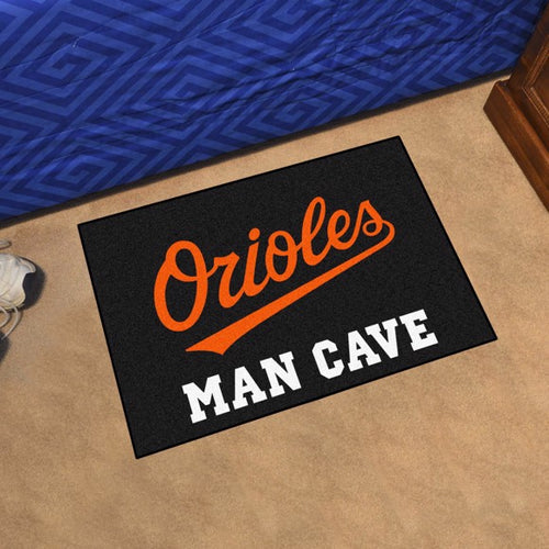 Baltimore Orioles Man Cave Script Starter Mat - 19