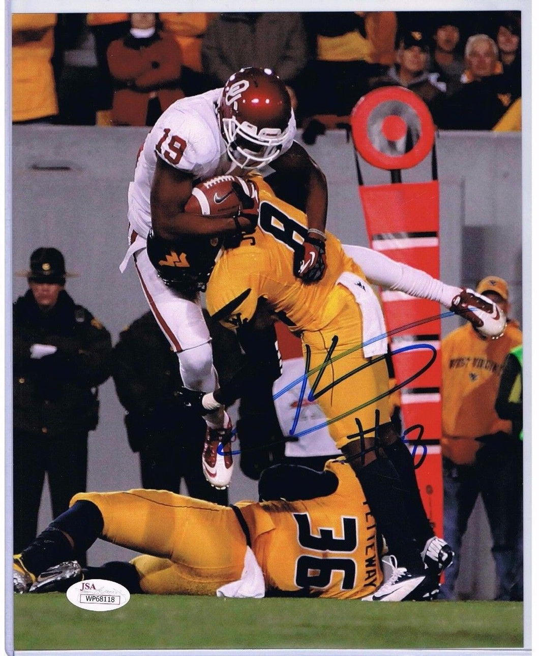 Anthony Becht Tampa Bay Buccaneers Autographed 8x10 JSA