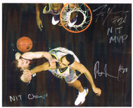 wvu basketball, rob summers autograph, frank young autograph