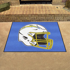 Los Angeles Chargers Helmet All-Star Mat 34"x45"