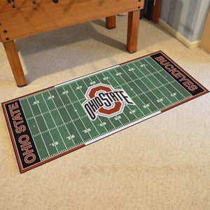 Ohio State Buckeyes Football Runner - 30"x72"