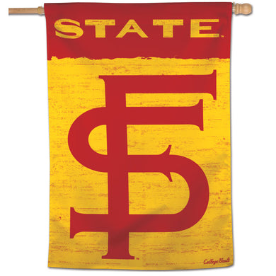 Florida State Seminoles College Vault Vertical Flag - 28
