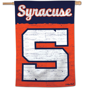 Syracuse Orange College Vault Vertical Flag - 28" X 40"           