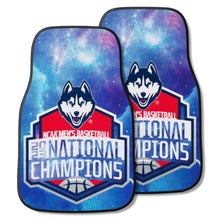 Connecticut Huskies 2023 NCAA Men's Basketball National Championship 2-piece Carpet Car Mats - 18"x27"