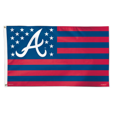 Atlanta Braves Nation Deluxe Flag - 3'x5'