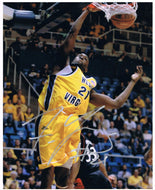 wvu basketball, frank young autograph