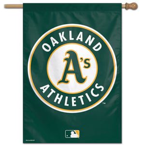 Oakland A's Vertical Flag - 28"x40"                                                               