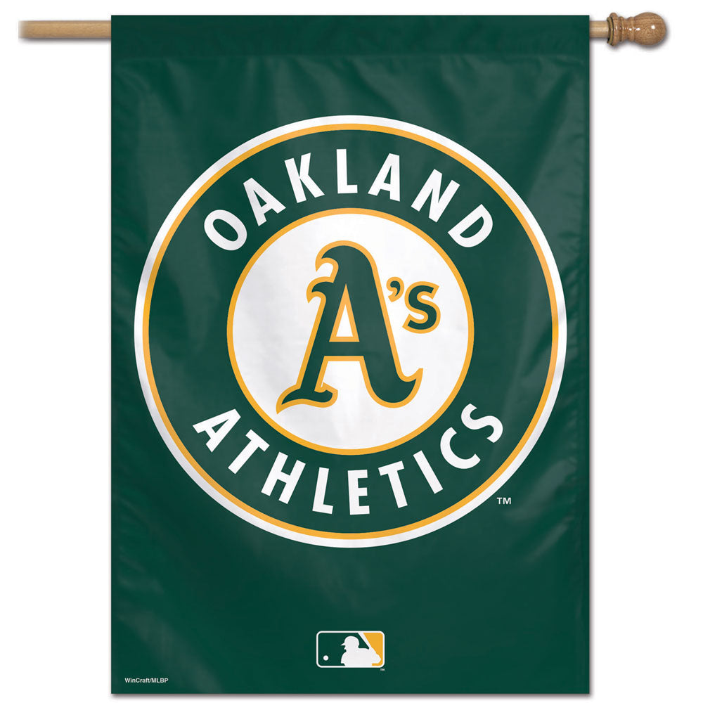 Oakland A's Vertical Flag - 28