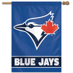 Toronto Blue Jays Wordmark Vertical Flag - 28"x40"                                                       