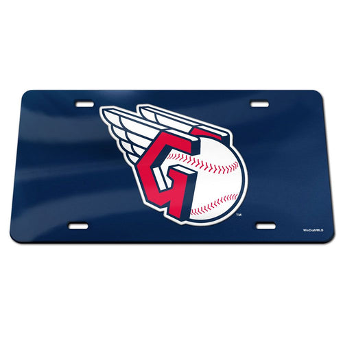 Cleveland Guardians Acrylic License Plate
