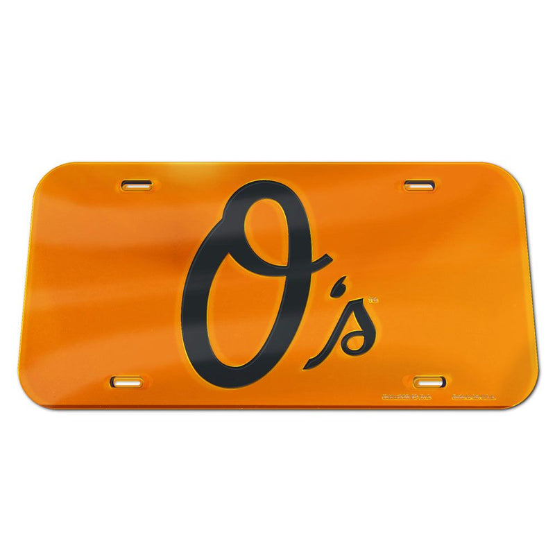 Baltimore Orioles Vintage Logo Acrylic License Plate – Sports Fanz