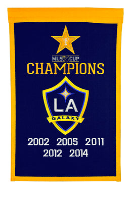 L.A. Galaxy MLS Champions Wool Banners - 14