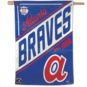 Atlanta Braves Cooperstown Vertical Flag - 28"x40"                                                           