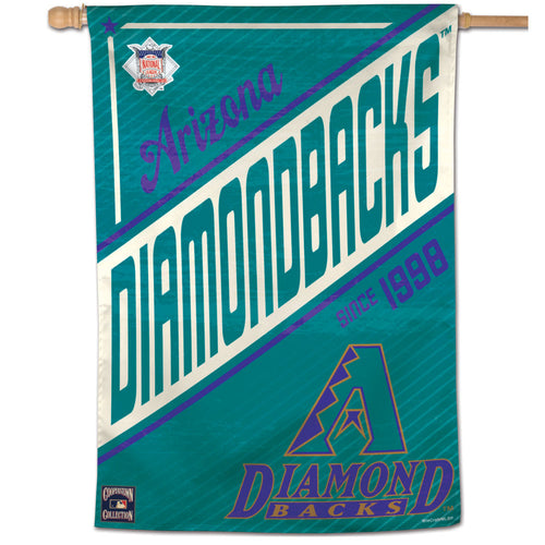 Arizona Diamondbacks Cooperstown Vertical Flag - 28