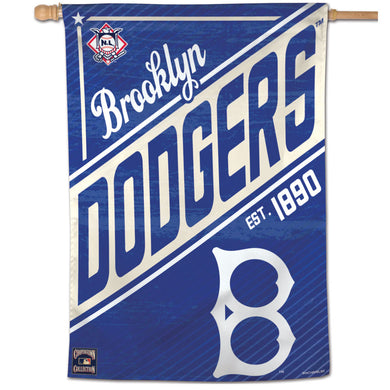 Brooklyn Dodgers Cooperstown Vertical Flag - 28
