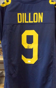 KJ Dillon College Style Signed #9 Jersey