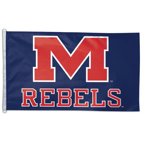 Ole Miss Rebels Flag - 3'x5'