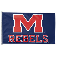 Ole Miss Rebels Flag - 3'x5'