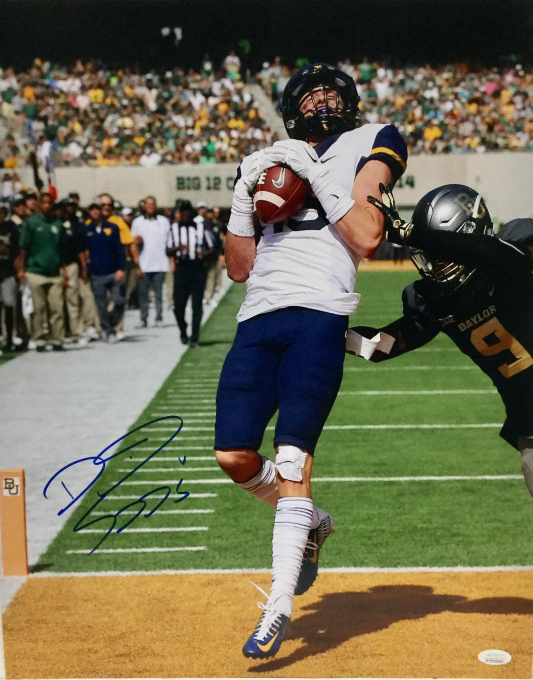 David Sills West Virginia Mountaineers Signed 16x20 Photo