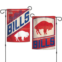 Buffalo Bills Retro  Logo Double Sided Garden Flag - 12"x18"