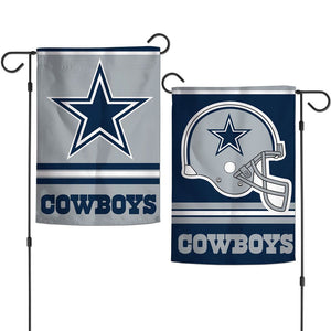 Dallas Cowboys Premium 2-Sided Garden Flag - 12"x18"