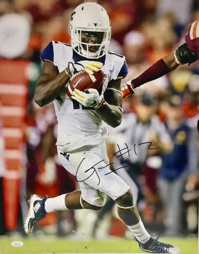 Gary Jennings Jr West Virginia Mountaineers Signed 16x20 Photo