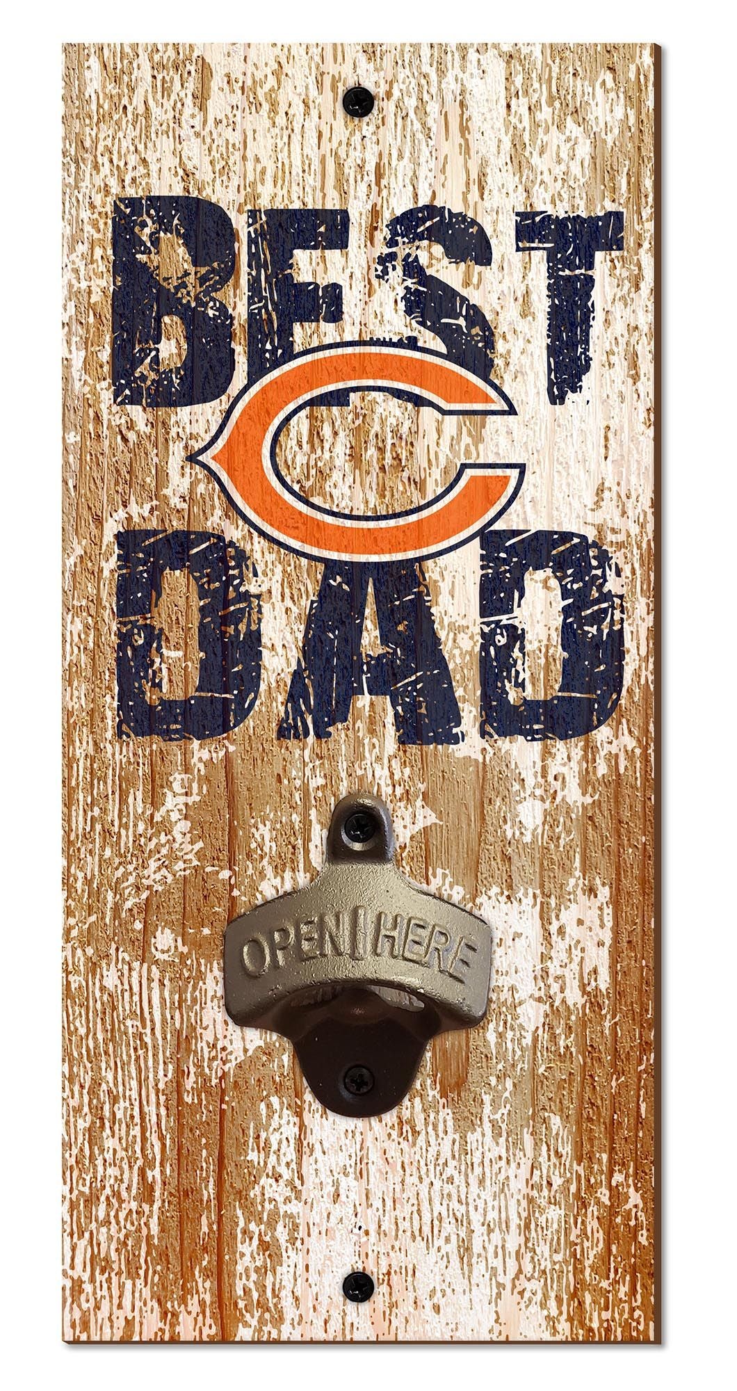 Chicago Bears Best Dad Bottle Opener