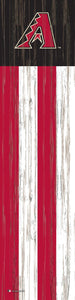 Arizona Diamondbacks Flag Door Leaner  12"x48"
