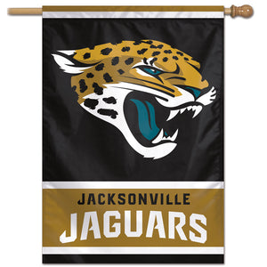Jacksonville Jaguars Vertical Flag - 28"x40"  #1                                                               