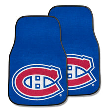 Montreal Canadiens 2-Piece Carpet Car Mats - 18"x27"