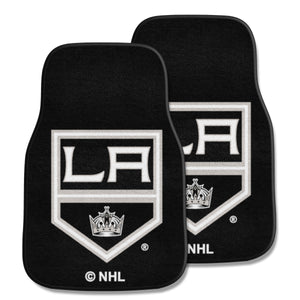 Los Angeles Kings 2-Piece Carpet Car Mats - 18"x27"