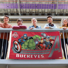 Ohio State Buckeyes Marvel's Avengers Deluxe Flag - 3'x5'