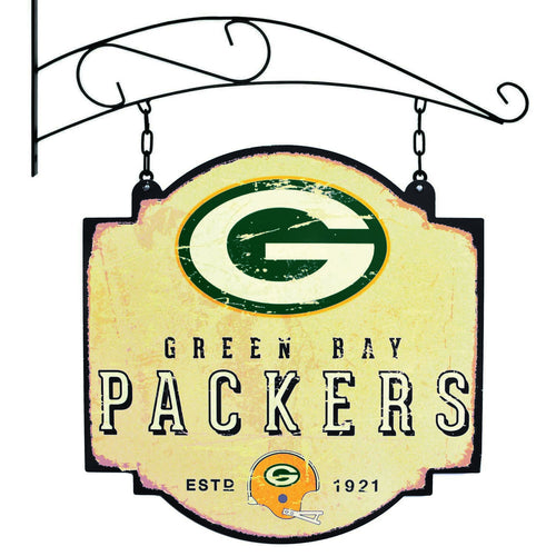 green bay packers vintage tavern sign