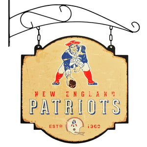 New England Patriots Vintage Tavern Sign
