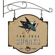 San Jose Sharks Vintage Tavern Sign